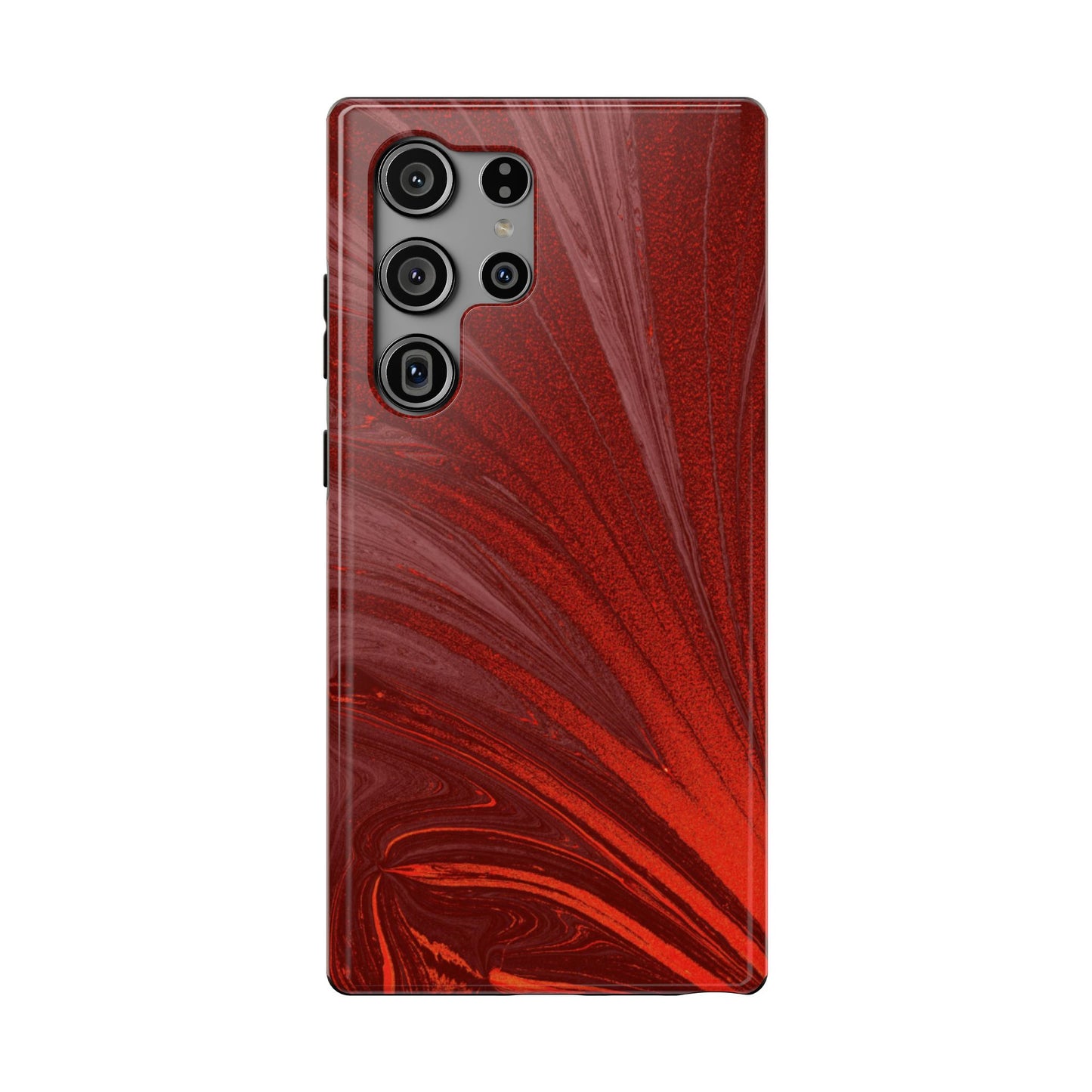 Impact-Resistant Phone Case — Crimson Current