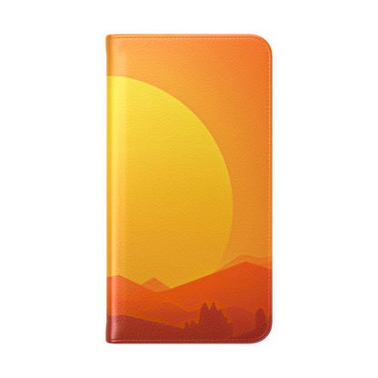 Flip Case – Desert Sunrise