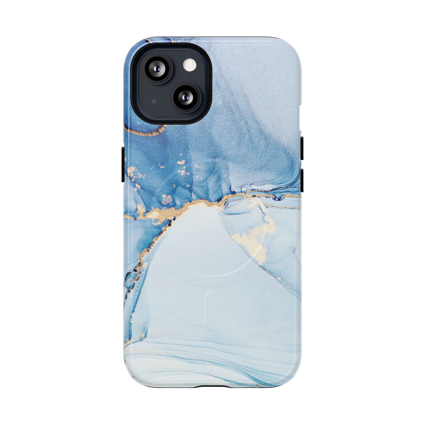Protective Magnetic Phone Case – Blue Agate