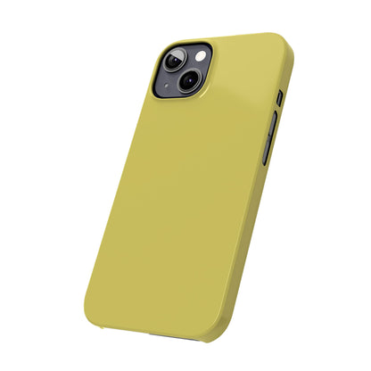 Slim Phone Case – Cornfield Gold – Compatible with iPhone 11–17 Series