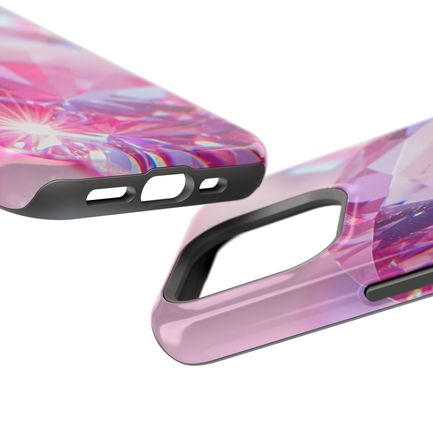 Wireless-Charging Compatible Case – Pink Ice