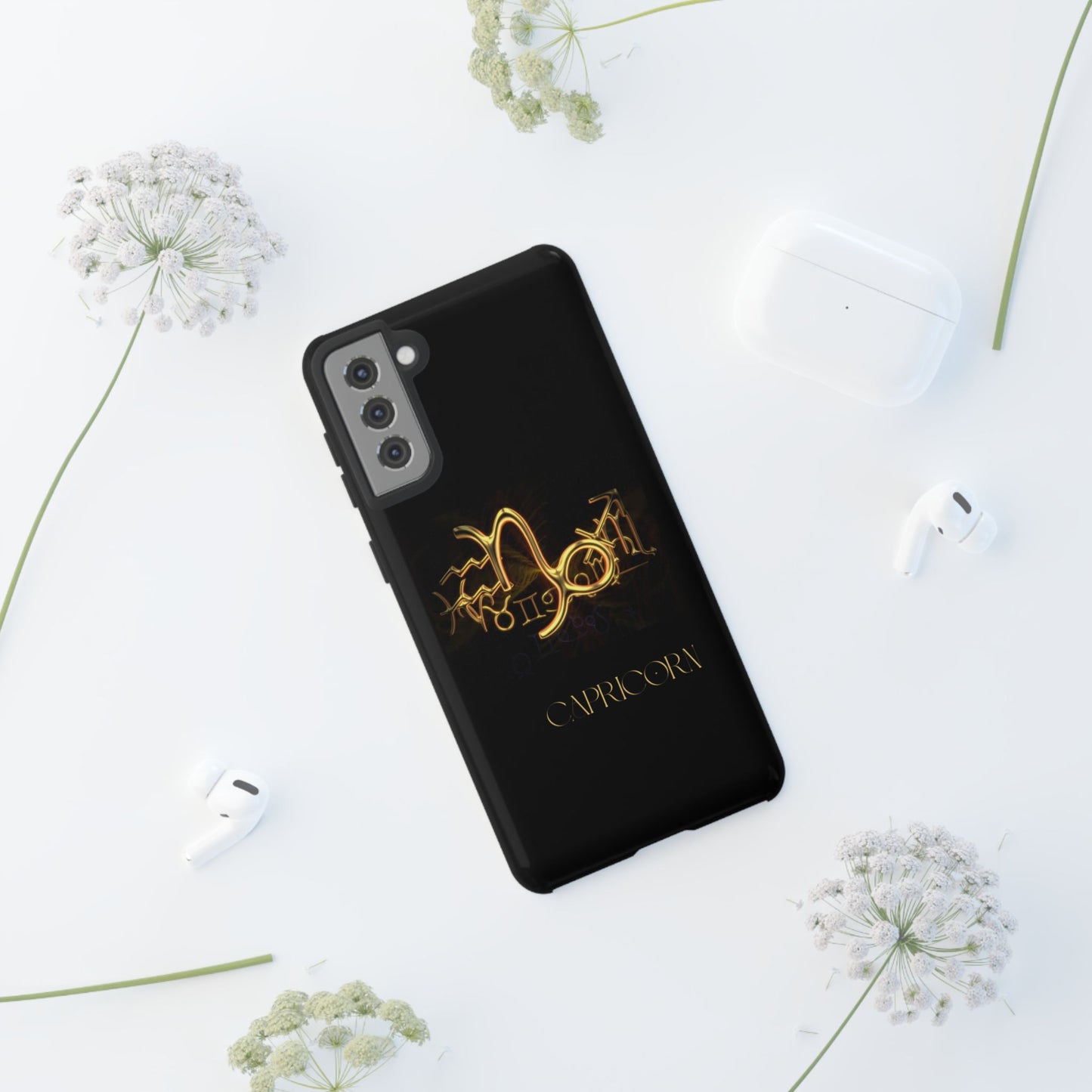 Protective Phone Case – Capricorn Crown