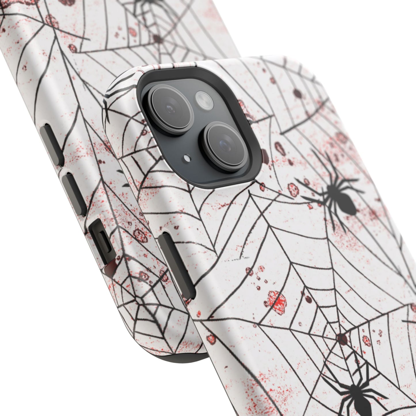 Wireless-Charging Compatible Case – Blood Web