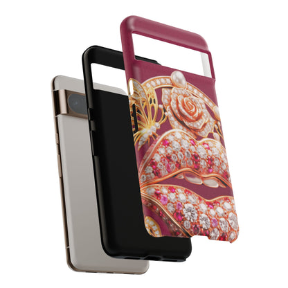 Protective Phone Case – Kiss of Gold