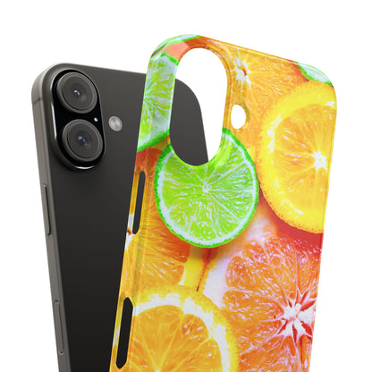 Slim Phone Case – Sunkissed Citrus
