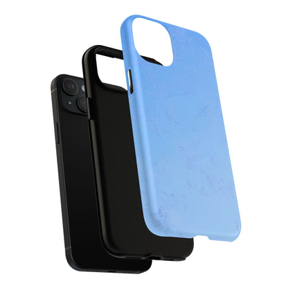 Protective Magnetic Phone Case – Azure Fade