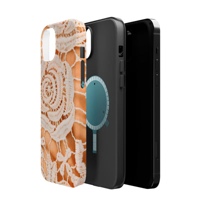 Wireless-Charging Compatible Case – Vintage Veil