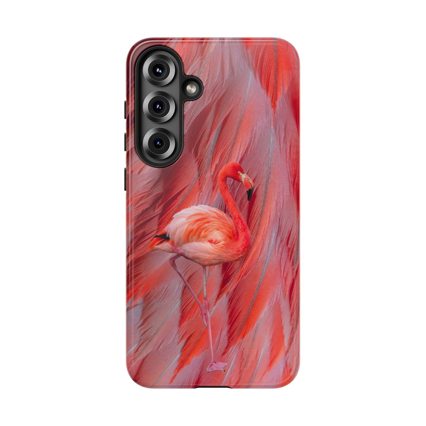 Protective Phone Case – Scarlet Plume
