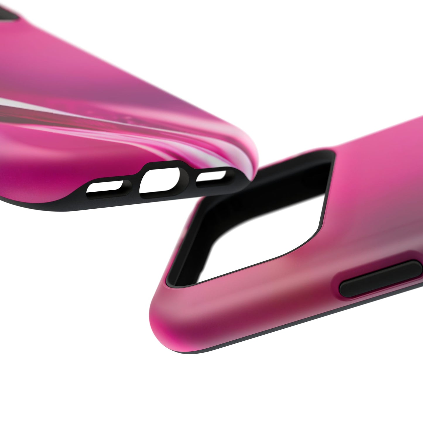 Impact-Resistant Phone Case – Magenta Motion
