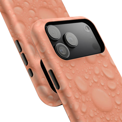 Impact-Resistant Phone Case – Apricot Rain