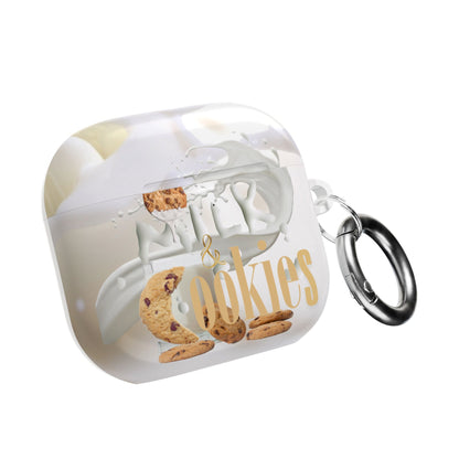 Earbud Case Cover – Milk & Cookies