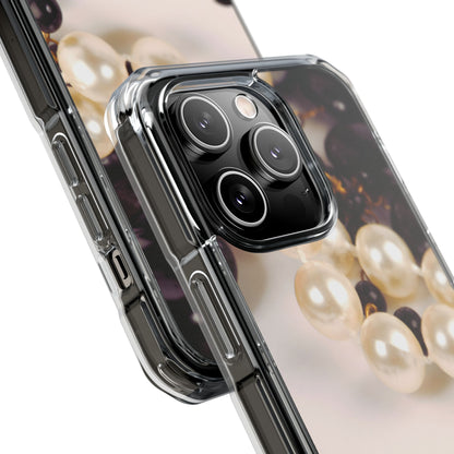 Clear Magnetic Phone Case – Noir Pearl