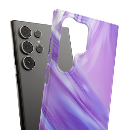 Snap Phone Case – Lavender Wave
