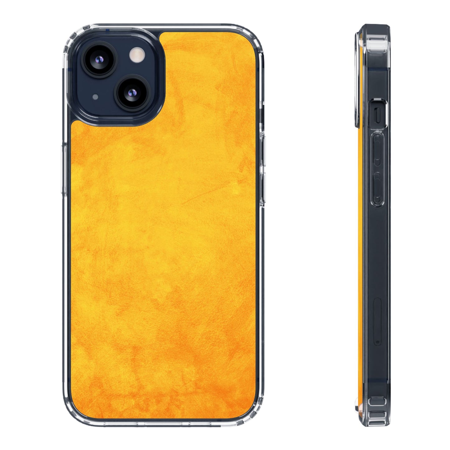 Clear Phone Case – Saffron Smoke