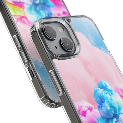 Clear Phone Case – Cotton Candy Dream