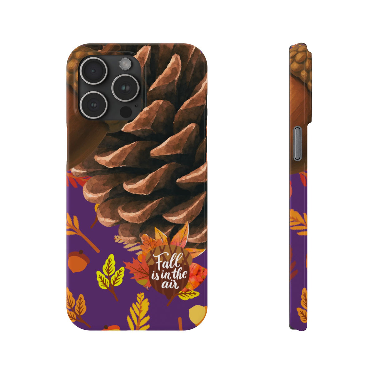 Slim Phone Case – Pine & Plenty – Compatible with iPhone 11–17 Series