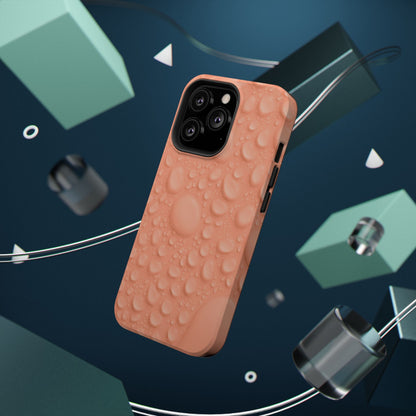 Impact-Resistant Phone Case – Apricot Rain