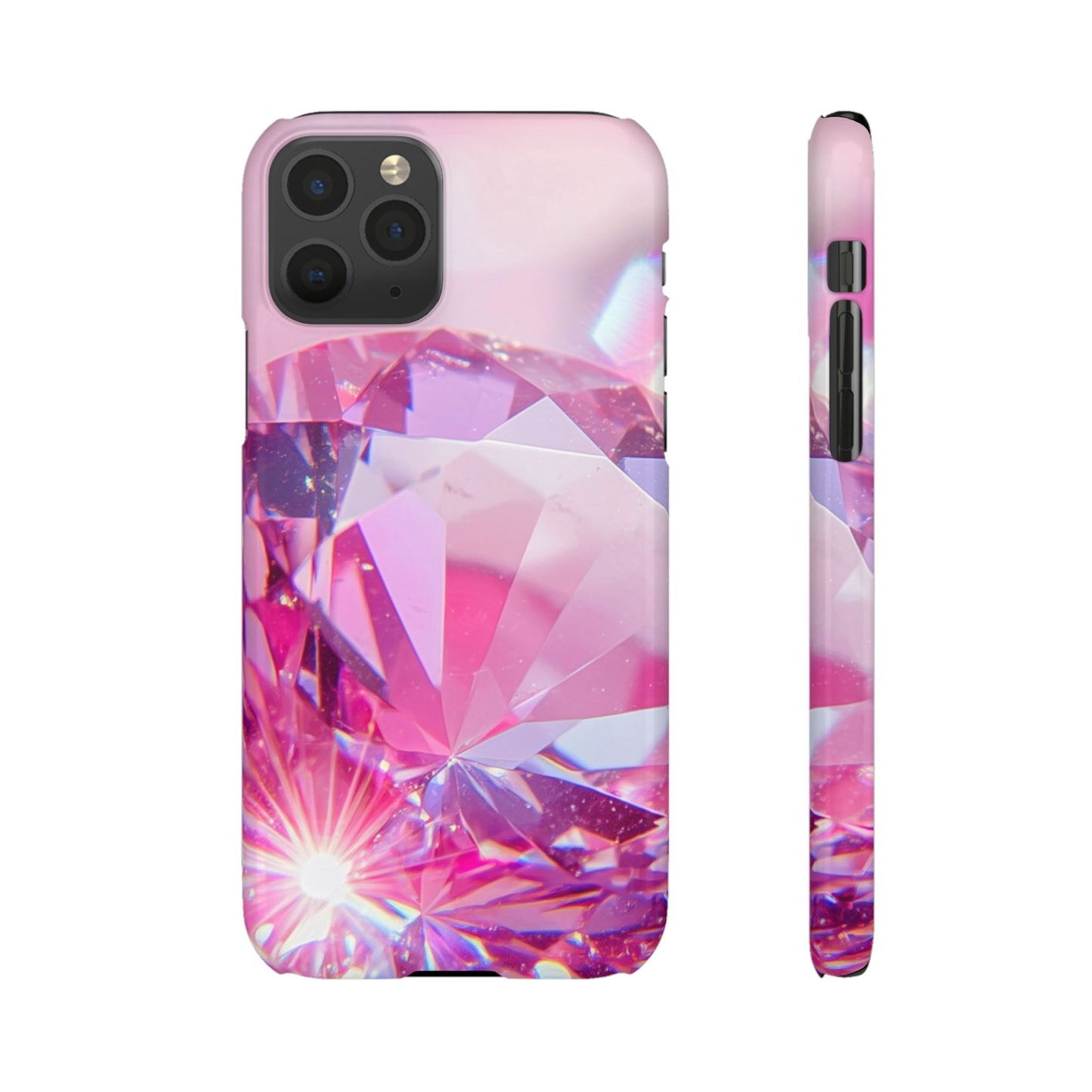 Snap Phone Case – Pink Ice