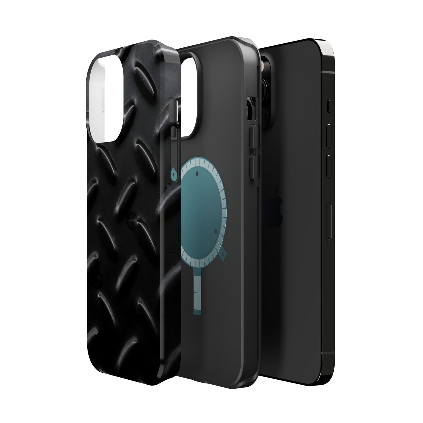 Wireless-Charging Compatible Case – Blackout Plate