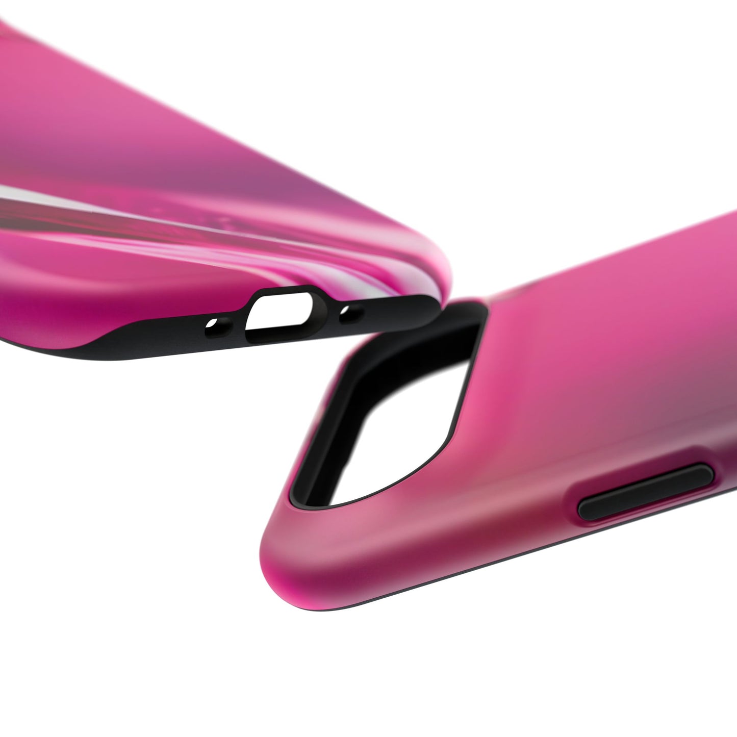 Impact-Resistant Phone Case – Magenta Motion