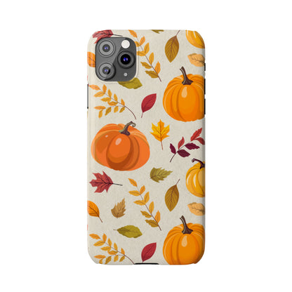 Slim Phone Case – Falling for Pumpkin