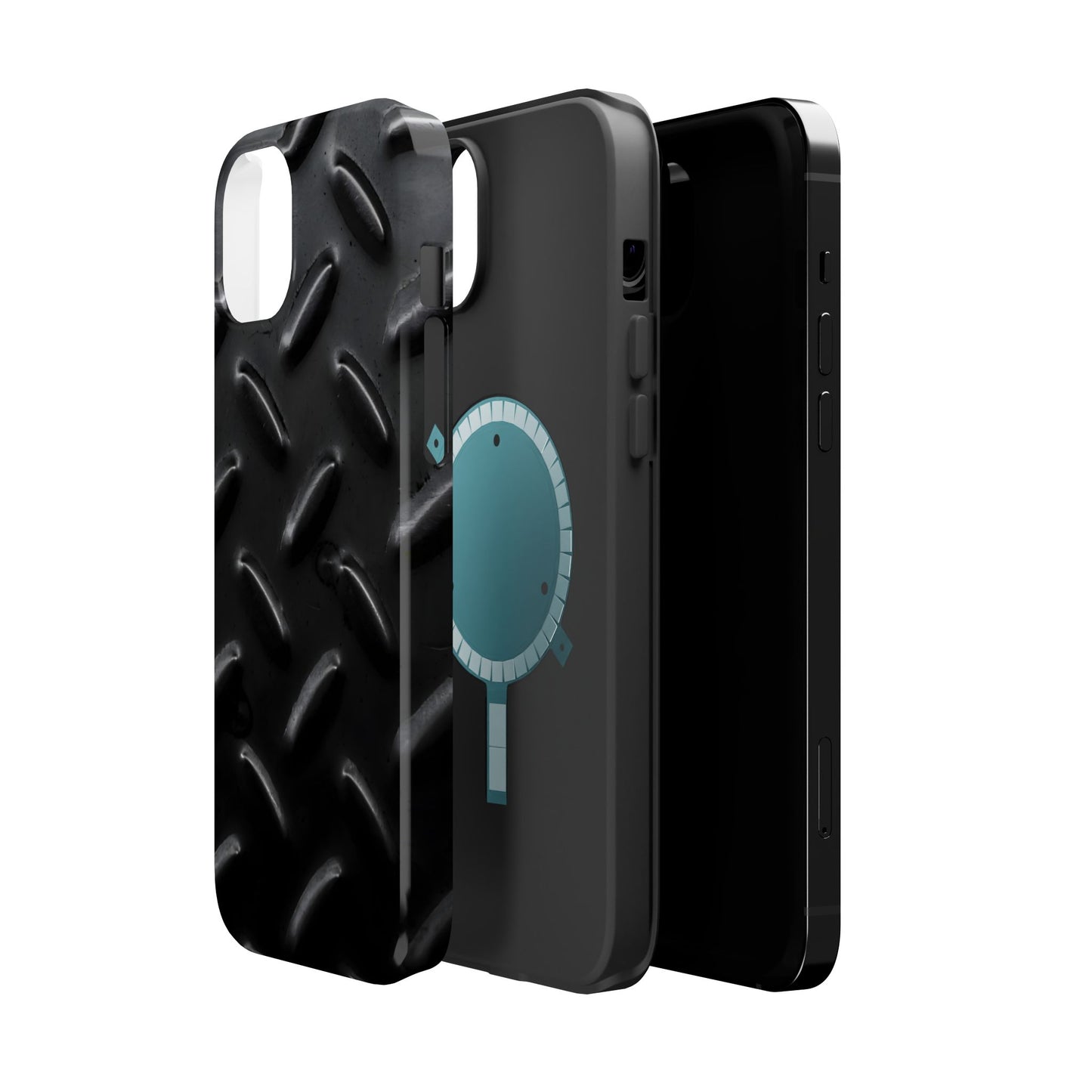 Wireless-Charging Compatible Case – Blackout Plate