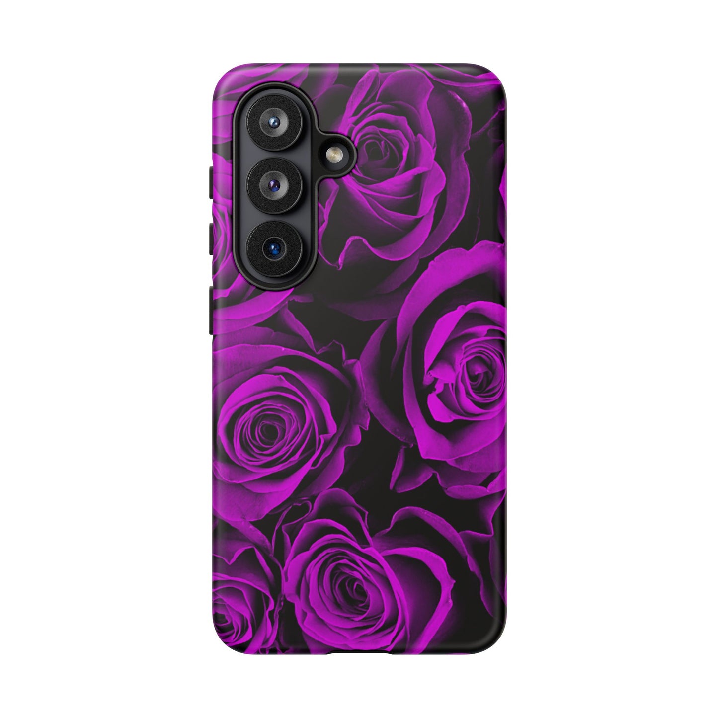 Protective Phone Case – Amethyst Roses