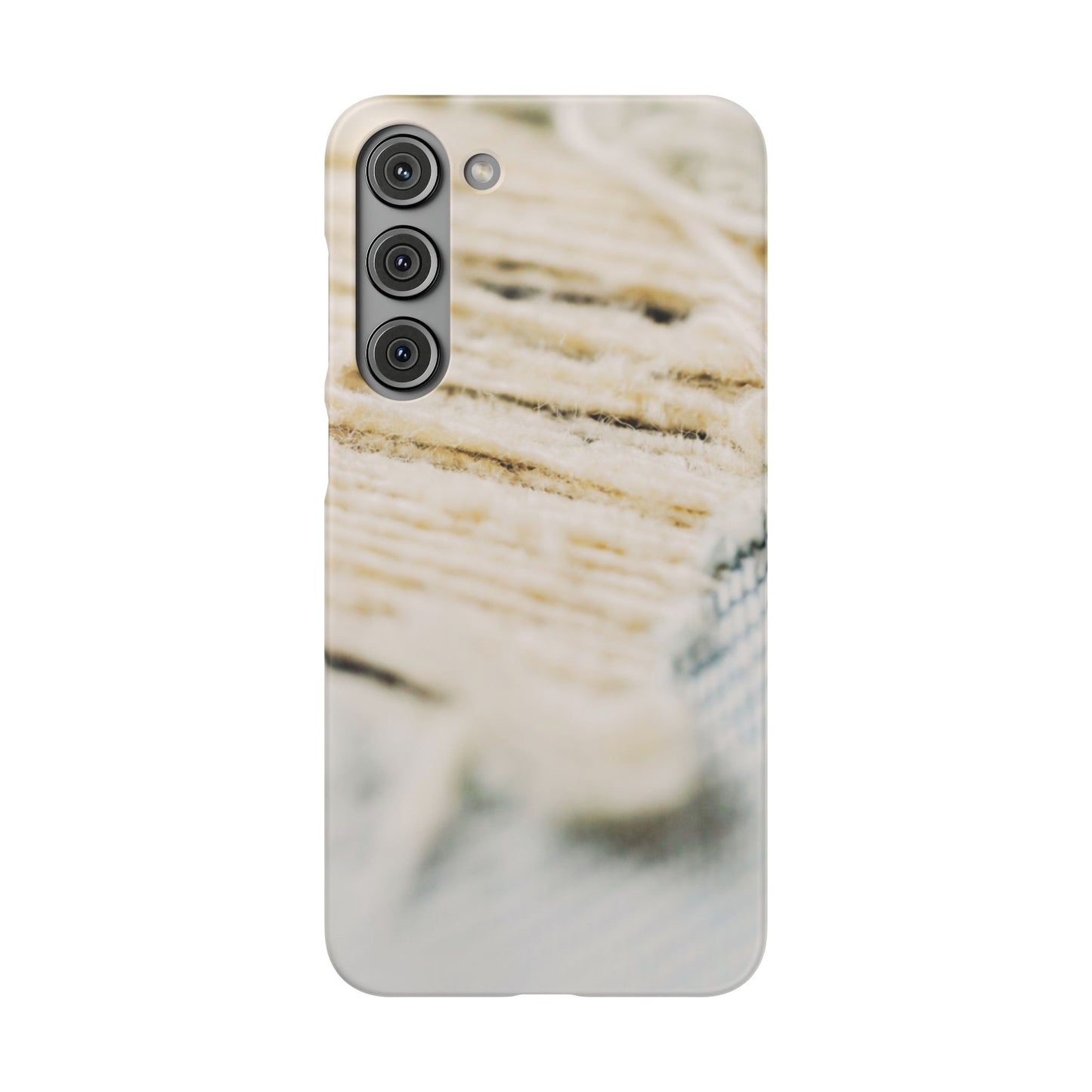 Snap Phone Case – Woven Warmth