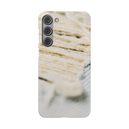 Snap Phone Case – Woven Warmth