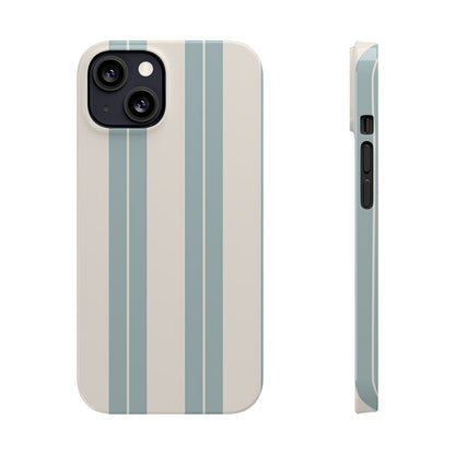 Slim Phone Case – Coastal Stripe