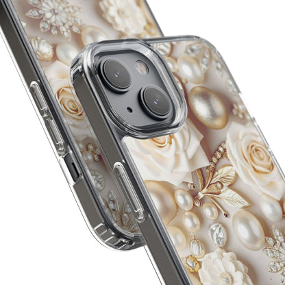 Clear Phone Case – Ivory Opulence