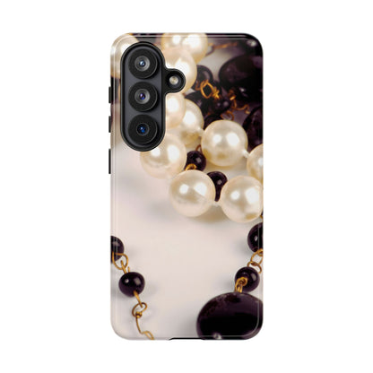 Protective Phone Case – Noir Pearl