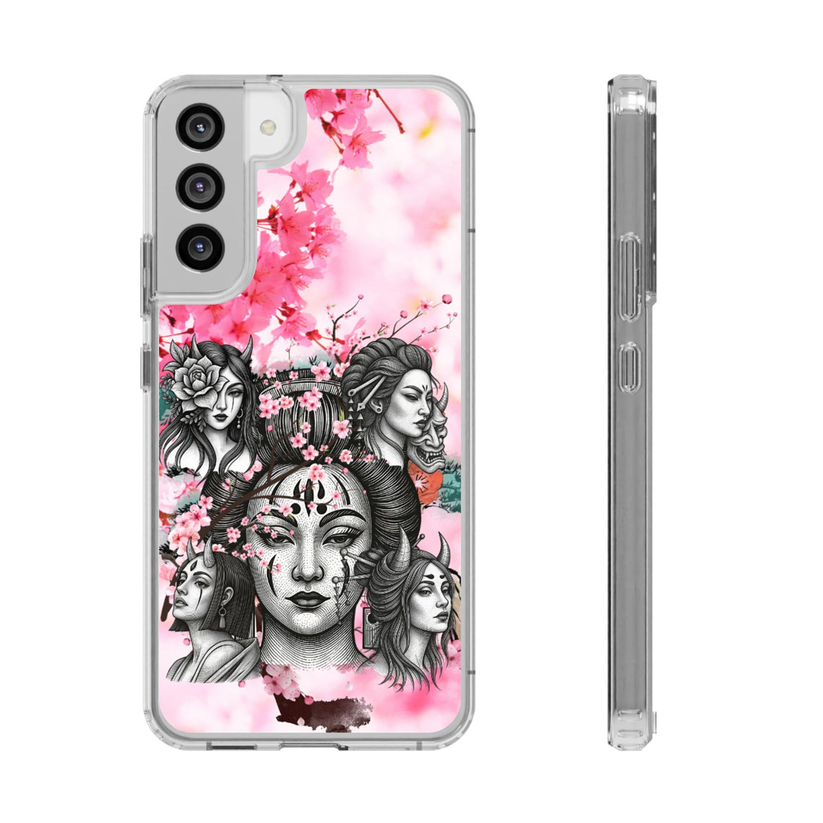 Clear Phone Case – Blossom & Thorn