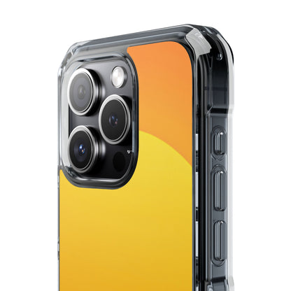 Clear Magnetic Phone Case — Desert Sunrise