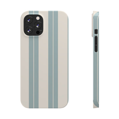 Slim Phone Case – Coastal Stripe