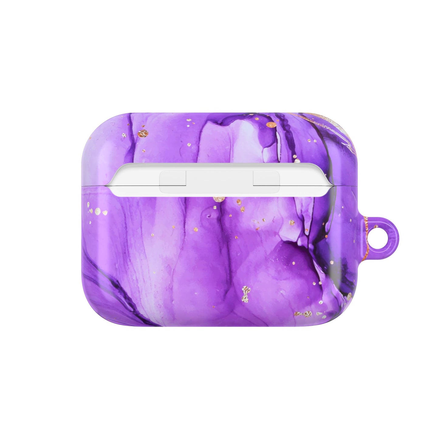 Wireless Earbud Case Cover – Gilded Violet