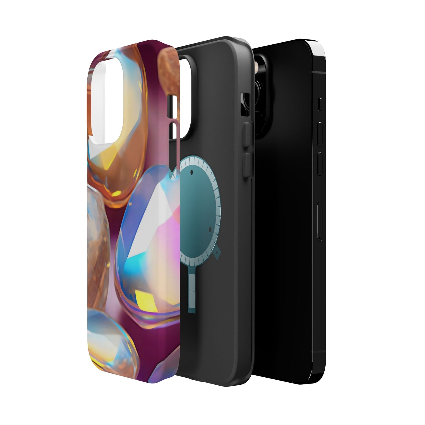 Wireless-Charging Compatible Case – Glass Candy
