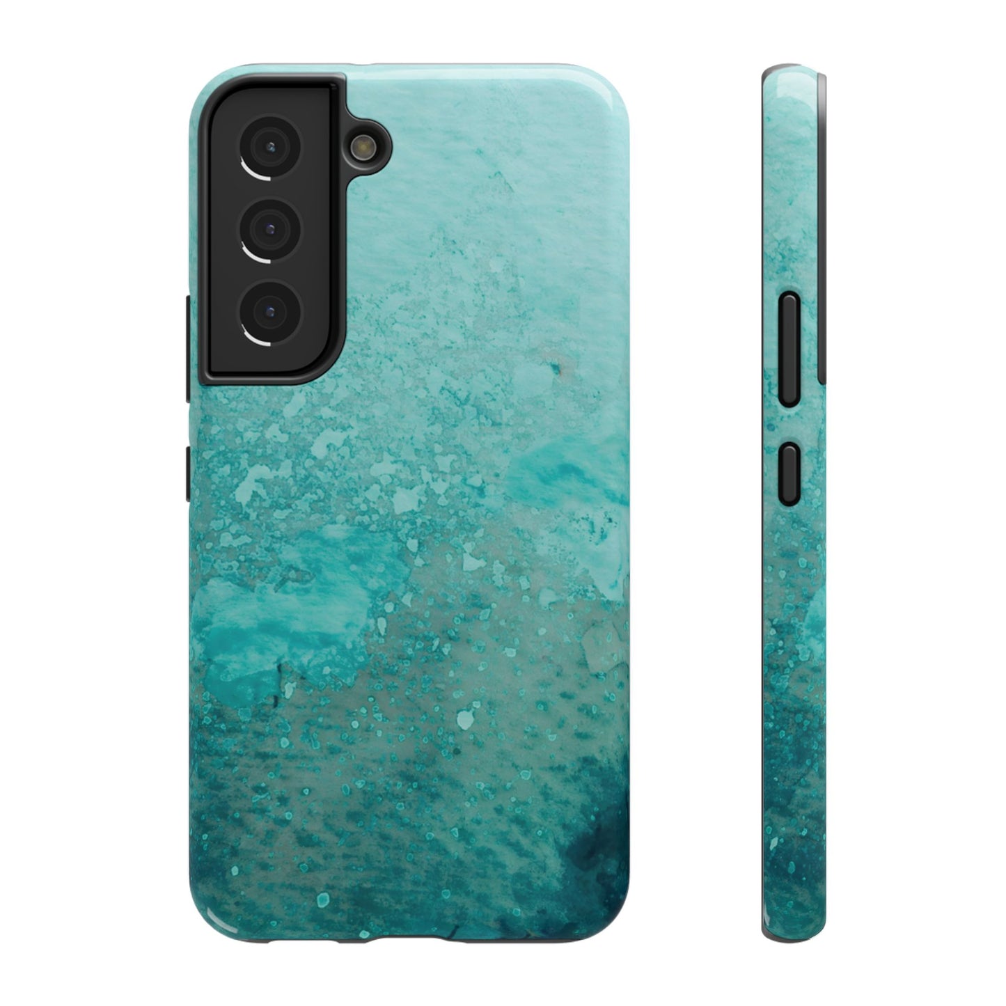 Impact-Resistant Phone Case – Sea Glass