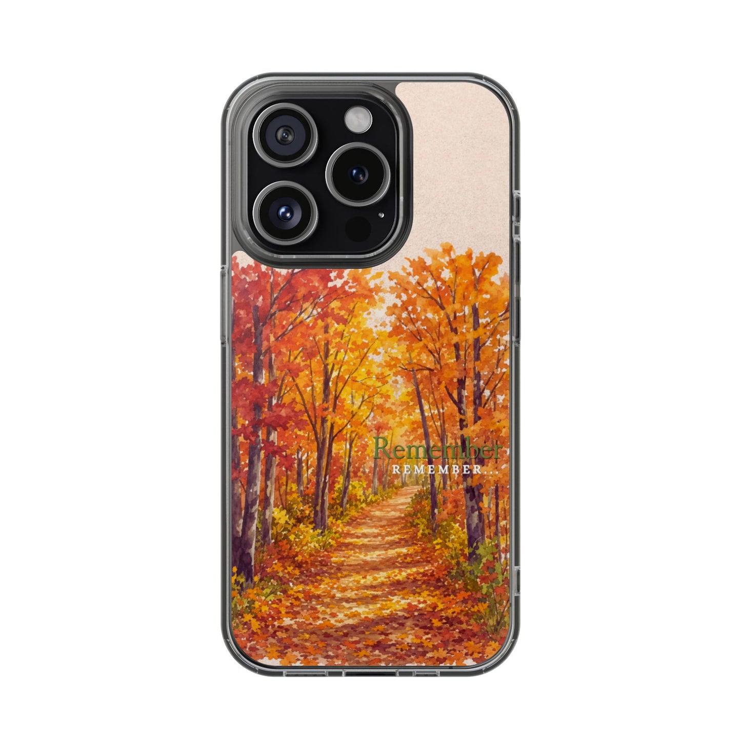 Clear Magnetic Phone Case – Autumn Remembered