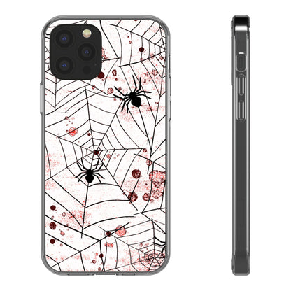 Clear Phone Case – Blood Web