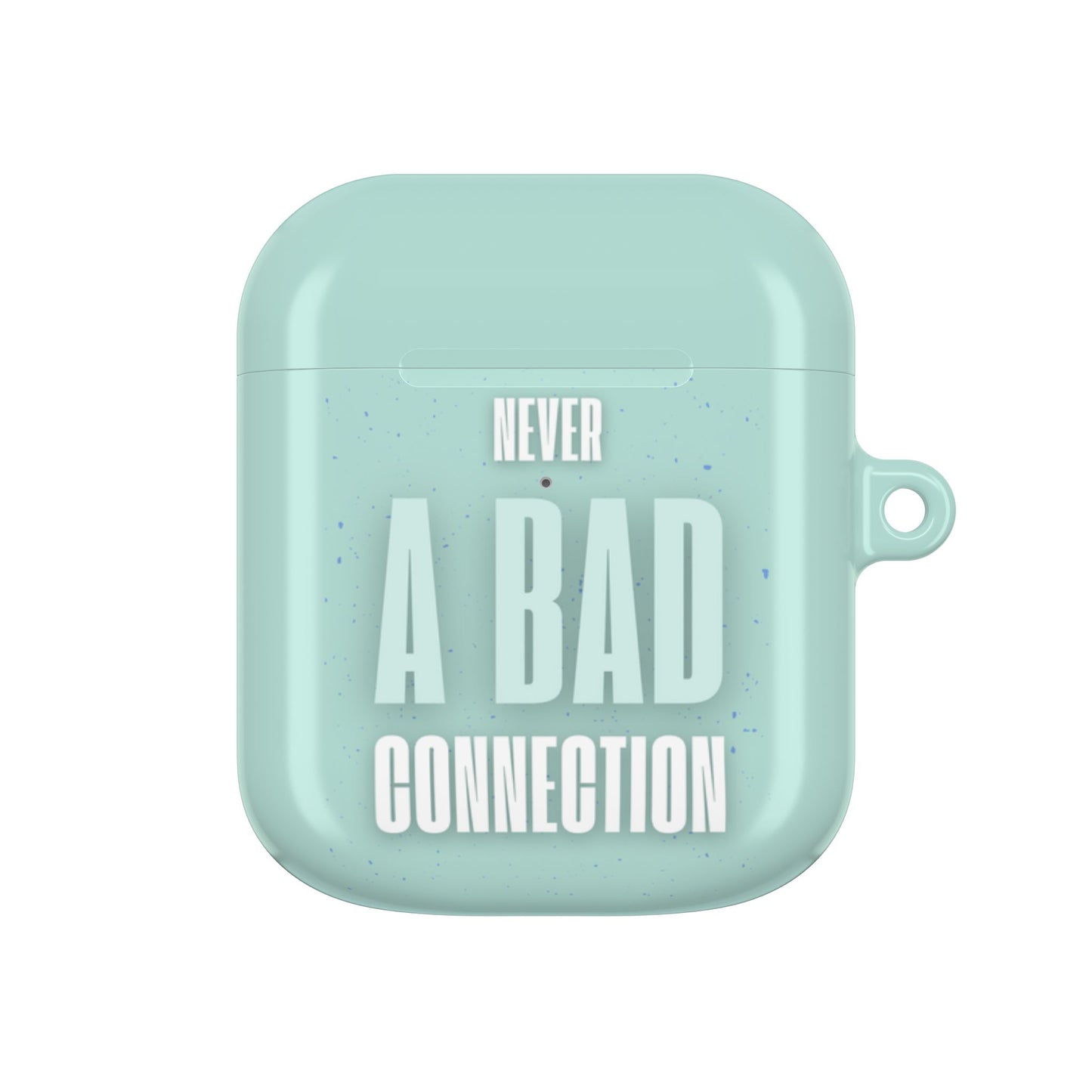 Earbud Case Cover – Never a Bad Connection Mint Ice Cream