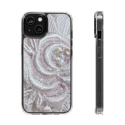 Clear Phone Case – Lace Veil