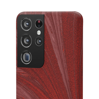 Snap Phone Case – Crimson Current