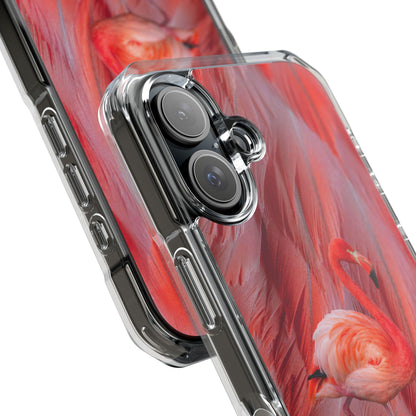 Clear Magnetic Phone Case – Scarlet Plume