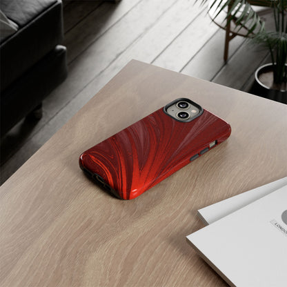 Protective Phone Case – Crimson Current