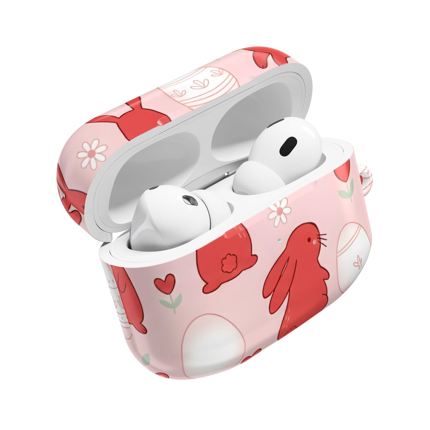 Earbud Case Cover – Hop & Hearts