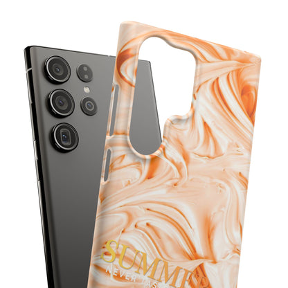 Snap Phone Case – Peach Sorbet