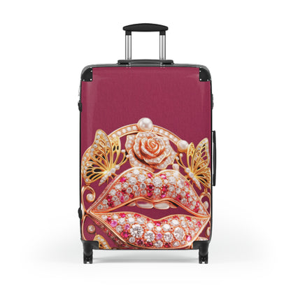 Hardshell Suitcase – Kiss of Gold