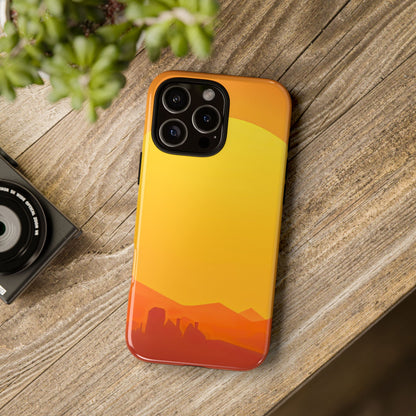 Protective Phone Case – Desert Sunrise