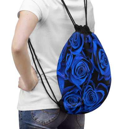 Drawstring Bag – Midnight Bloom